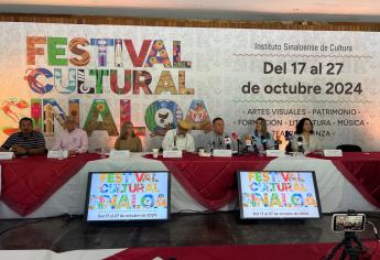 ¡Serán 11 días de fiesta!, este 17 de octubre arranca el Festival Cultural Sinaloa 2024