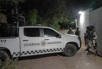 Dos hombres mueren en enfrentamiento con elementos de la Guardia Nacional en Culiacán