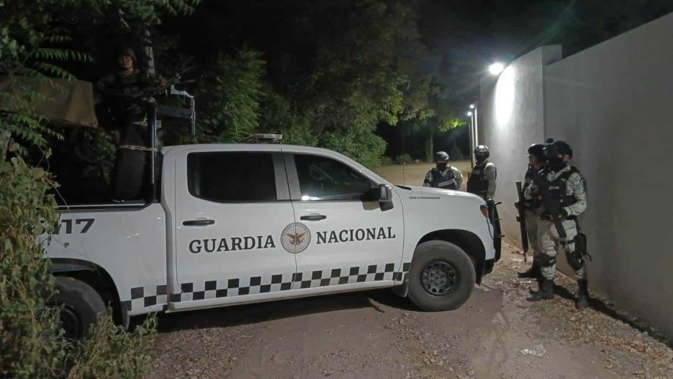 Dos hombres mueren en enfrentamiento con elementos de la Guardia Nacional en Culiacán