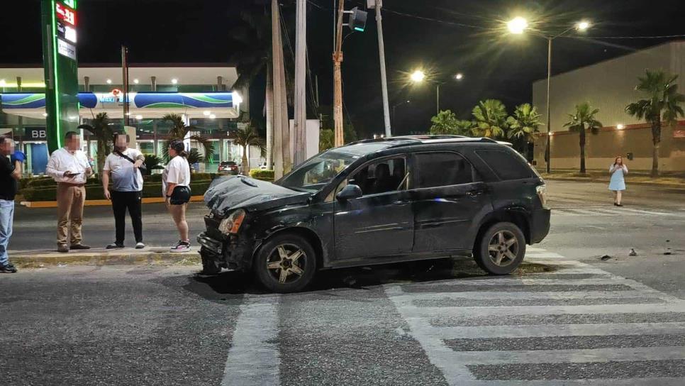 Daños materiales por varios miles de pesos deja choque al norte de Culiacán