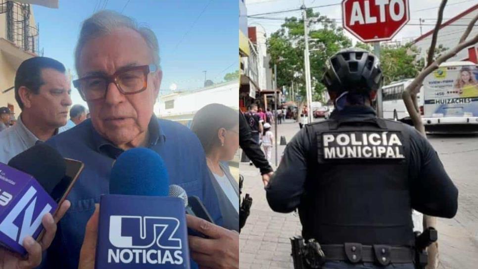 Extensión de desarme a policías de Culiacán es en cumplimiento a las normas: Rubén Rocha