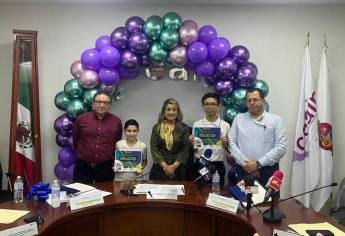 CEAIP Sinaloa premia a los 3 niños ganadores del concurso para ser comisionados infantiles