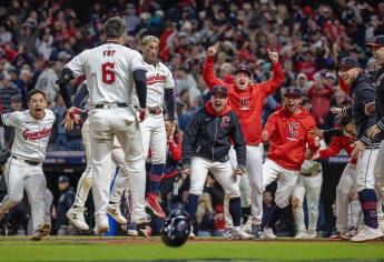 Guardianes de Cleveland más vivos que nunca, dejan tendidos a Yankees en la Serie de Campeonato