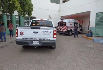 Se quedó dormido en una banca frente al Toro Loco en Los Mochis y despierta en llamas