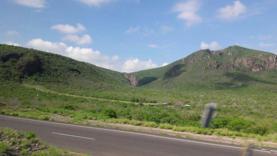 Estos son los dos cerros más grandes de la reserva de Barobampo, al norte de Sinaloa