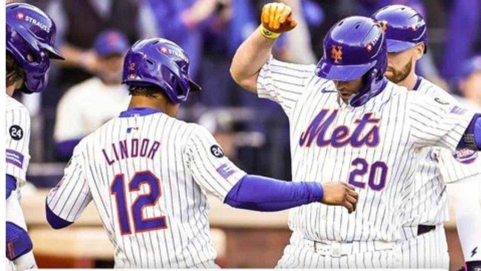 Mets de Nueva York continúa en la pelea tras vapulear a los Dodgers de Los Ángeles