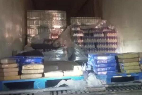 Militares aseguran más de 100 kilos de cocaína en punto de revisión en Culiacán