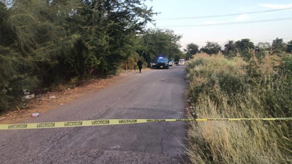 Localizan un ejecutado a balazos y amarrado de manos cerca de la Feria Ganadera, en Culiacán