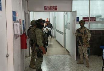 Sicario intenta rematar a un paciente herido de bala en el Hospital General