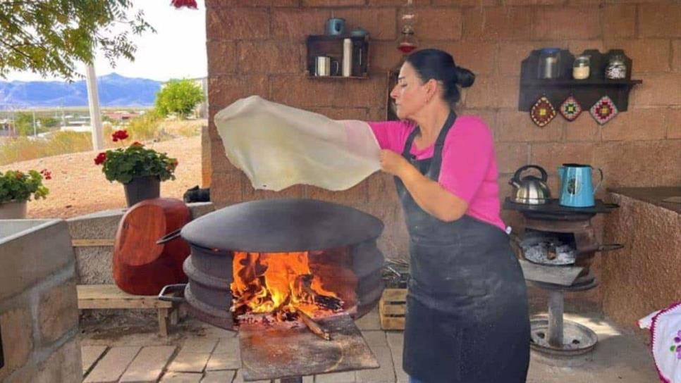 Sobaqueras; así hacen las tortillas de harina más famosas de Sonora