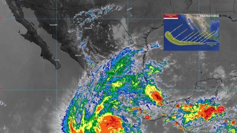 Tormenta Tropical Kristy se forma este lunes en el Pacífico: ¿Dónde lloverá?