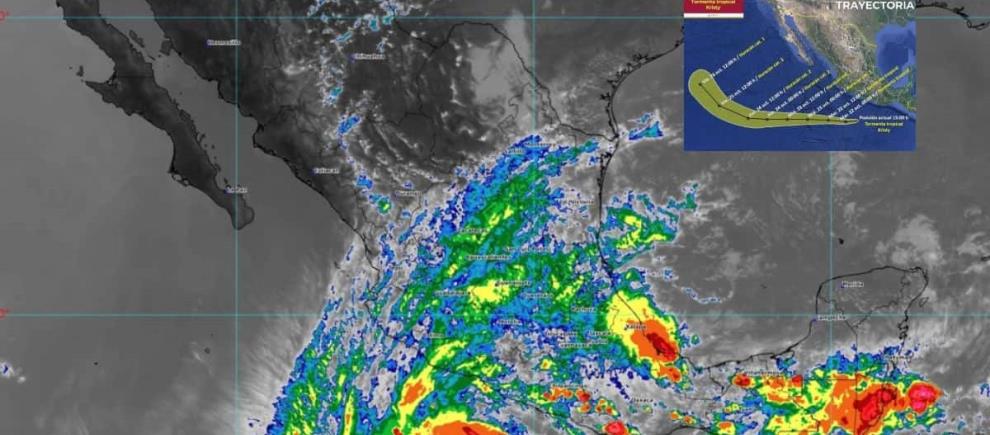 Tormenta Tropical Kristy se forma este lunes en el Pacífico: ¿Dónde lloverá?