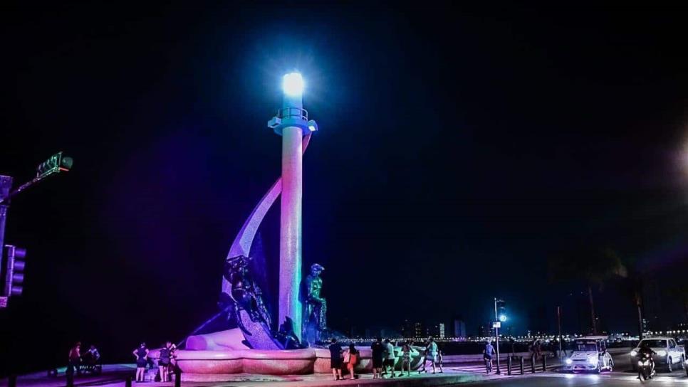 Rehabilitan el Monumento del Pescador en Mazatlán, un atractivo fotográfico para locales y turistas