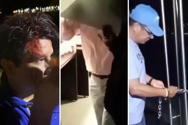 Docentes toman las instalaciones de la UAdeO; denuncian ser violentados en la manifestación
