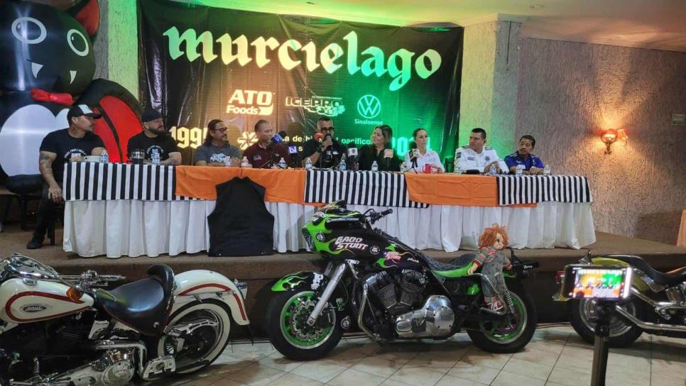 Vuelve el Murciélagos Bike Show a Los Mochis, con más de 300 motocicletas y conciertos en vivo