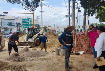 Obras en Mazatlán: ¿Cuándo termina la remodelación de colectores de Conchi?