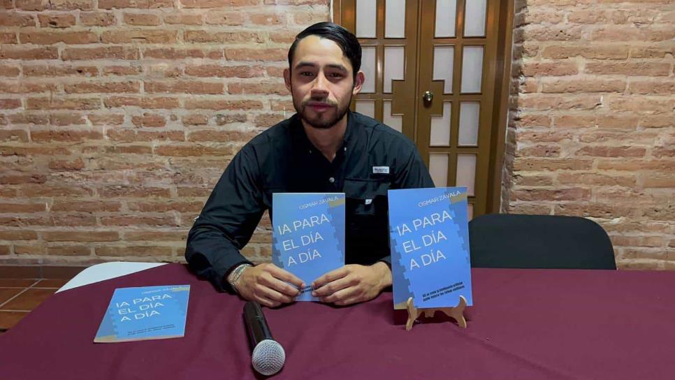 Osmar Zavala, periodista de Luz Noticias, lanza su libro "IA para el día a día"