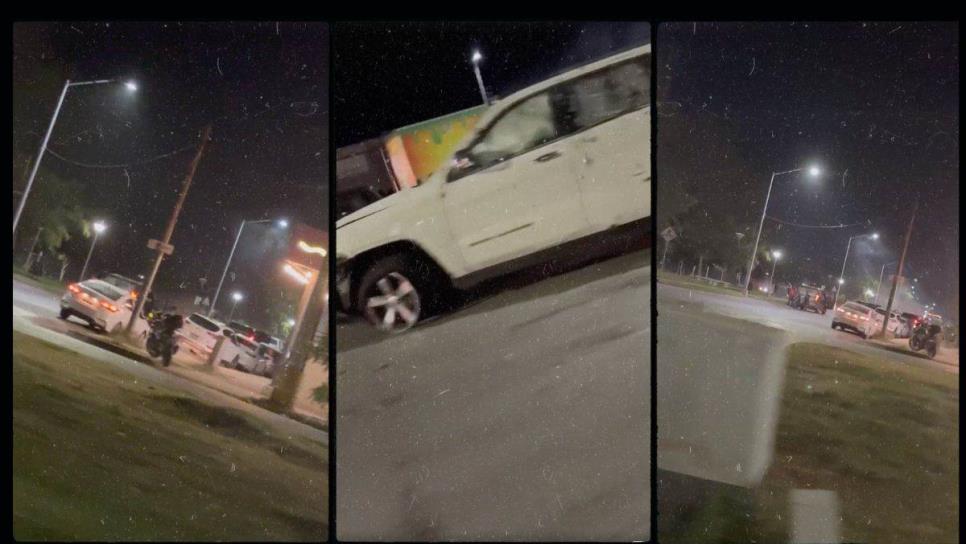 Caos en Mazatlán tras balaceras y ataque a camioneta en Real del Valle