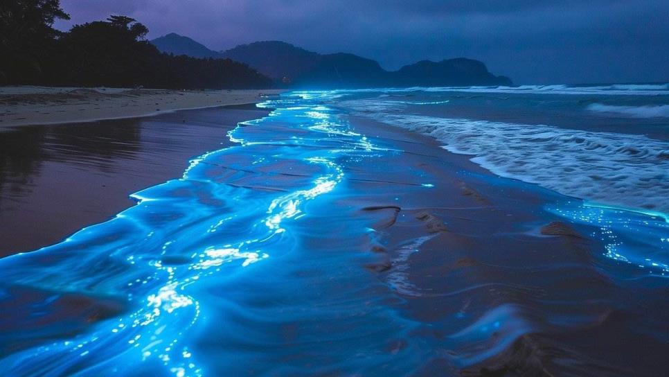 Estas playas de Sonora son ideales para ver la bioluminiscencia, un hermoso espectáculo visual