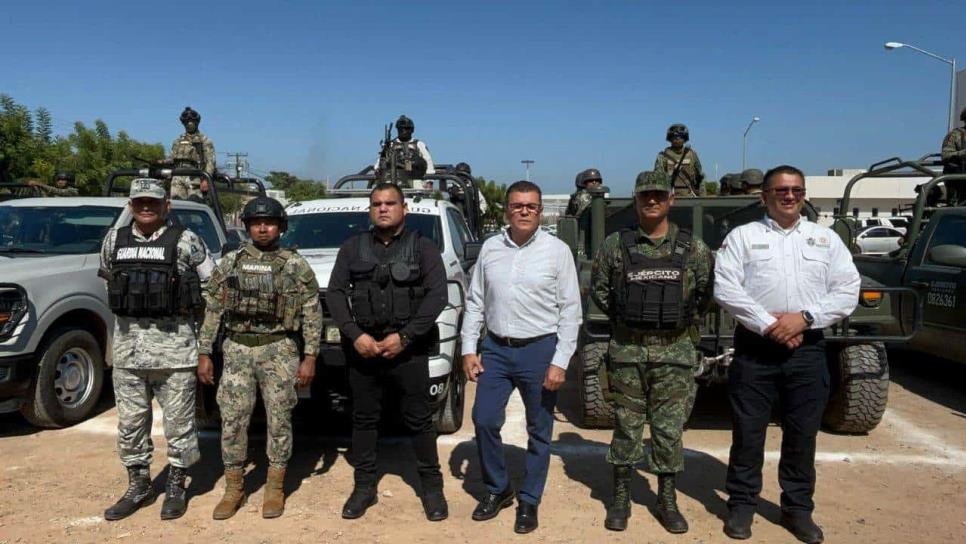 Fuerzas de seguridad activan operativo contra balaceras en Mazatlán