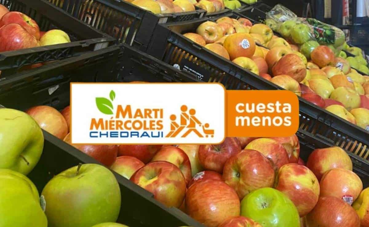 Marti-miércoles Chedraui: ofertas del 29 y 30 de octubre en frutas y verduras