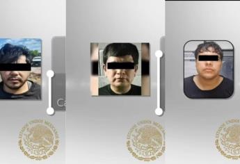 Gobierno Federal resalta la captura de 3 criminales importantes en México; estaban en Culiacán