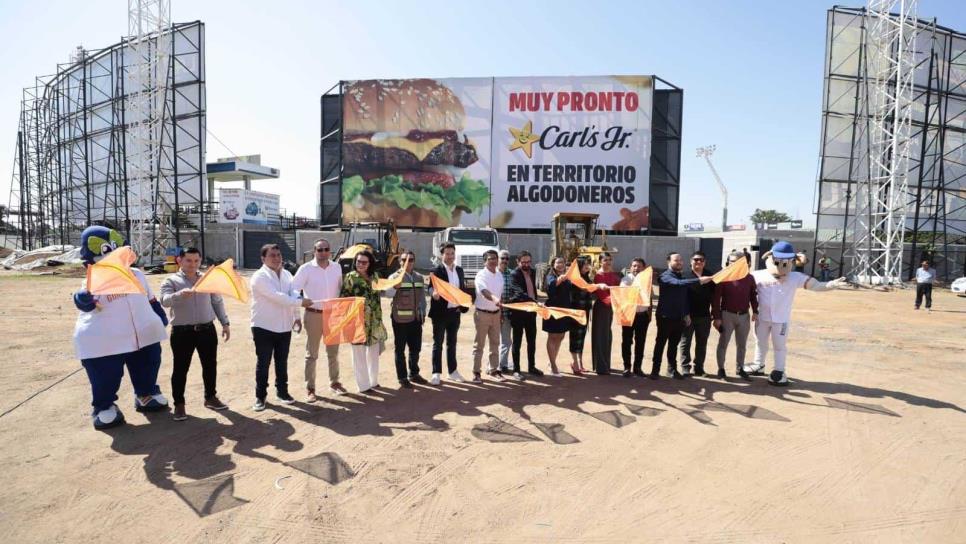 Inicia construcción de Carls Jr. en Guasave