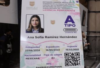 Aprueban licencia de conducir permanente en CDMX