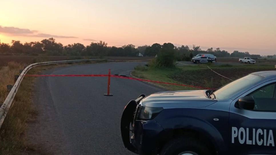 Motociclista pierde la vida en un accidente en la sindicatura de La Trinidad, Guasave