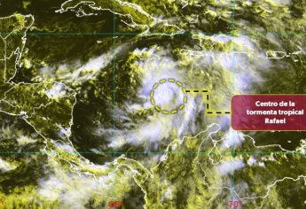 Se forma la tormenta tropical Rafael en el Mar Caribe