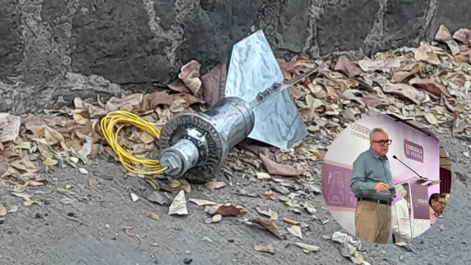 Explosivos tirados en Culiacán nos mortifica "Son explosivos artesanales": Rocha