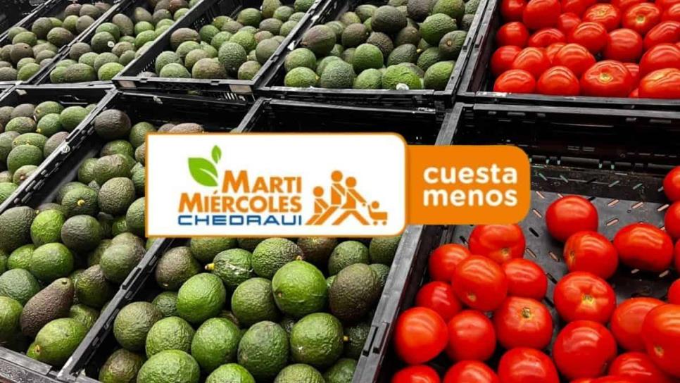 Marti-miércoles Chedraui: ofertas del 5 y 6 de noviembre en frutas y verduras