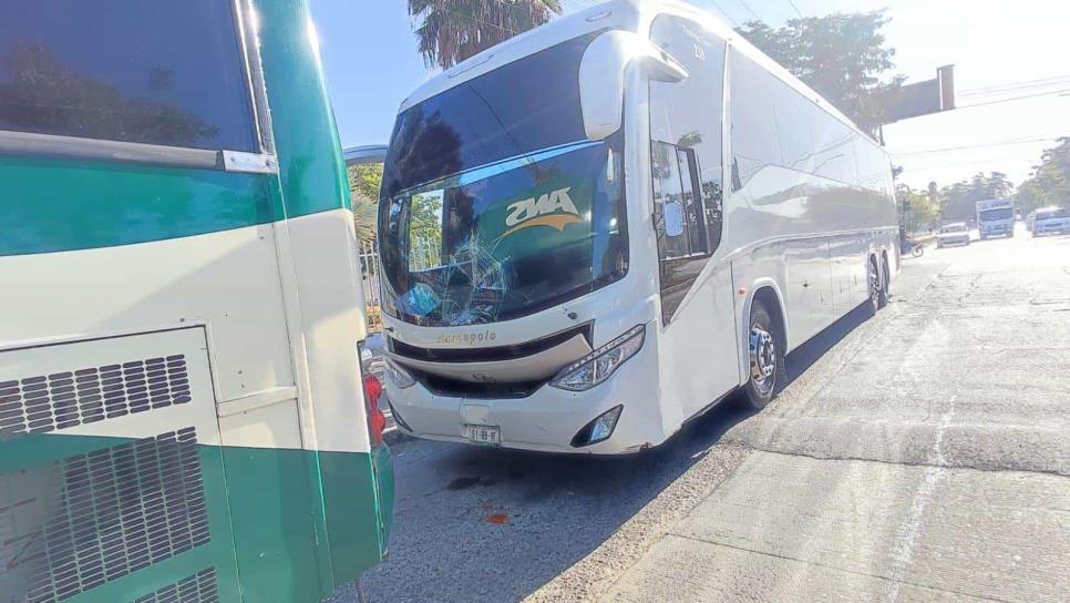 Autobús choca a camión y atropella a estudiante del Cecyt en Los Mochis