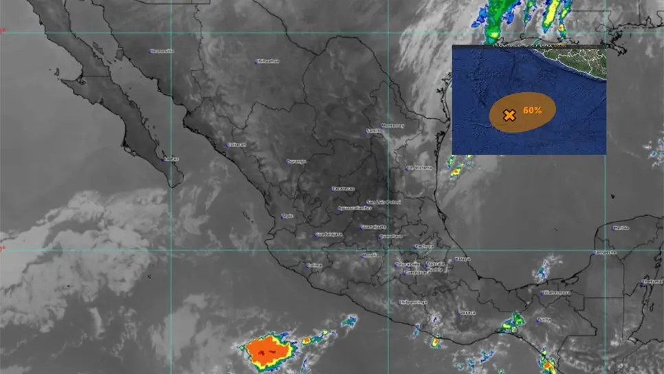 Ciclón tiene probabilidad del 60% de formación este martes 5 de noviembre 2024