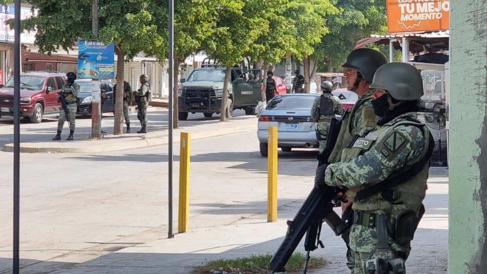 Realizan disparos en Villa Juárez, Navolato y los militares localizan a un hombre golpeado