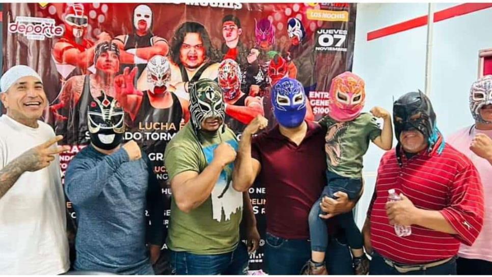 Prepárate que este jueves hay lucha libre en Los Mochis