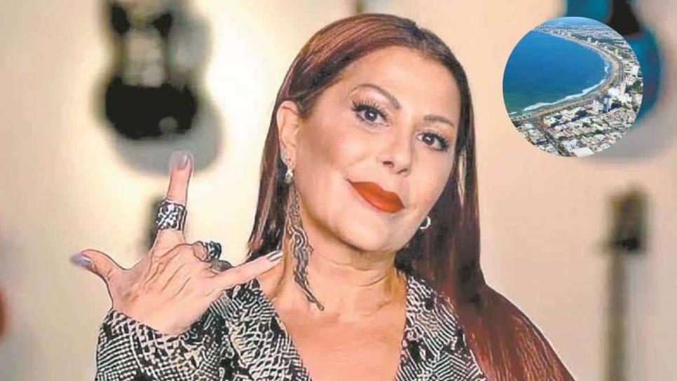 Alejandra Guzmán cancela concierto en Mazatlán por inseguridad en Sinaloa