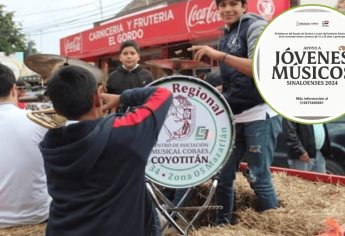 Instituto de la Juventud lanza convocatoria para apoyar económicamente a jóvenes músicos de Sinaloa