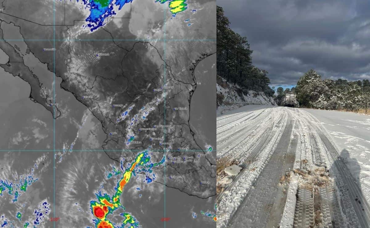 Pronostican nevadas cerca de Sinaloa ¿cuándo y dónde?