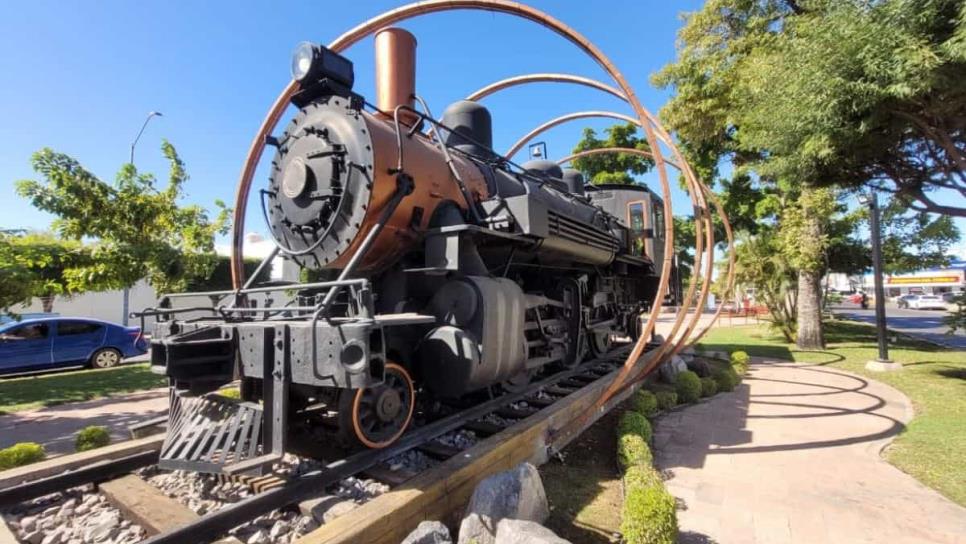 Así va la construcción de la primera estación virtual de tren en Los Mochis