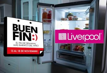 Ofertas del Buen Fin en Liverpool: Refrigeradores tienen más de 5 mil pesos en rebaja