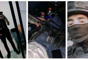 Difunden fotografías de alcalde de Zacatecas portando armas largas y equipo táctico