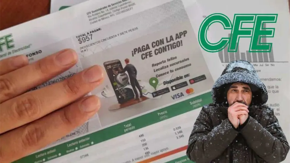 CFE aplicará descuento especial en recibo de luz para quienes vivan en estas zonas de frío
