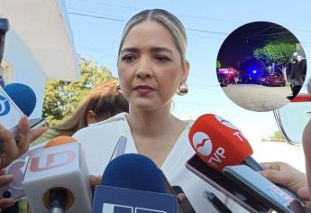 Estrella Palacios lamenta muerte del exsecretario de Seguridad Pública de Mazatlán