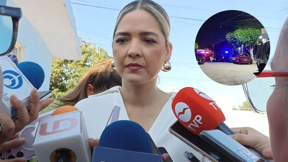 Estrella Palacios lamenta muerte del exsecretario de Seguridad Pública de Mazatlán