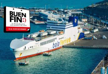 Buen Fin 2024: Baja Ferries tiene descuentos en sus viajes; checa las ofertas 