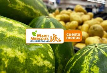 Marti-miércoles Chedraui: ofertas del 12 y 13 de noviembre en frutas y verduras