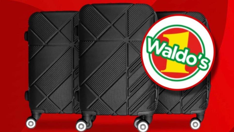 Waldos pone 3x2 en maletas para que viajes a donde quieras