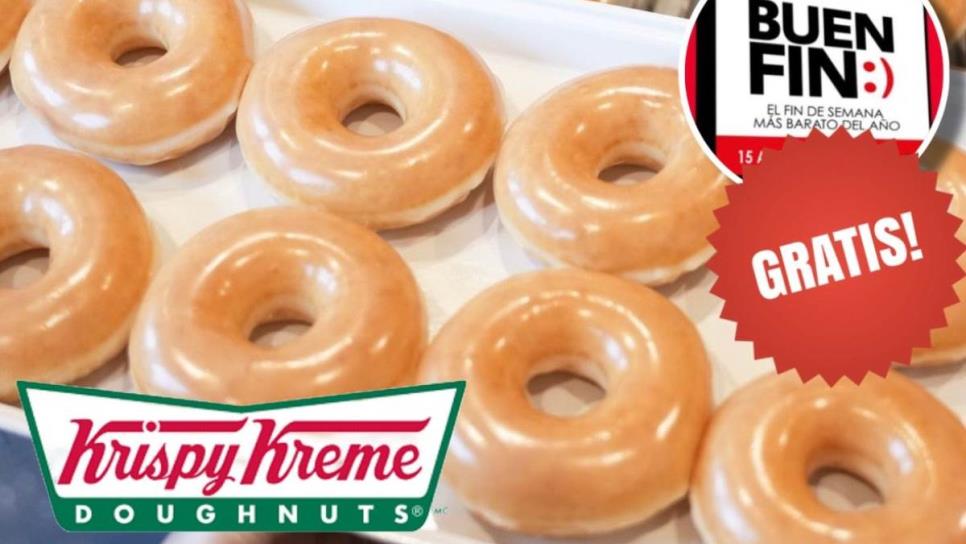 Buen Fin 2024: Krispy Kreme dará donas gratis del 15 al 18 de noviembre, ¿cómo obtenerlas?