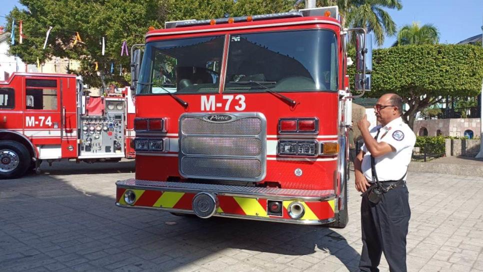 ¡Nuevas unidades para el Cuerpo Voluntario de Bomberos en Mazatlán! Brindarán mayor capacidad de respuesta